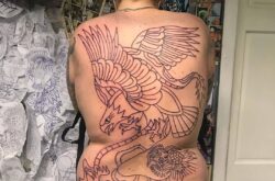 Fallen Angel Tattoo